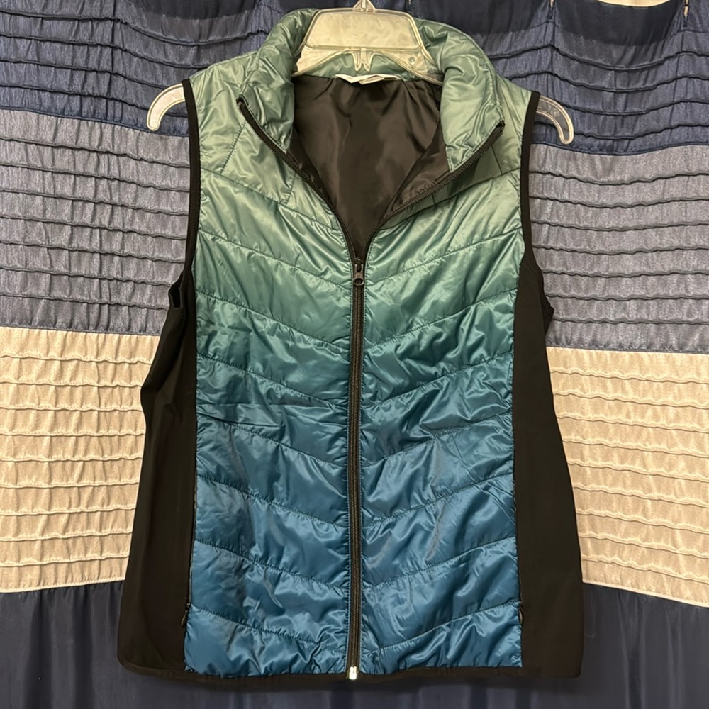 Ombré aqua vest
